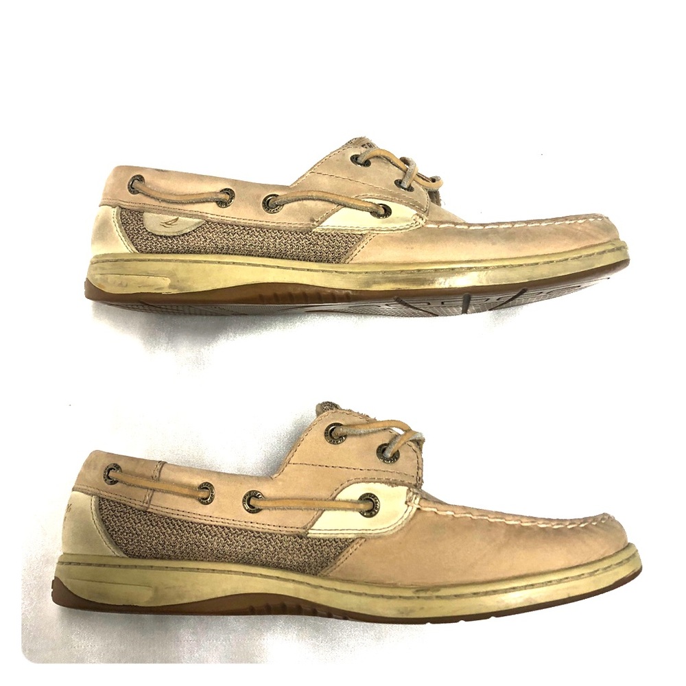 Tan Sperry Boat Shoe